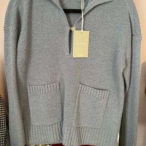 Everlane collar sweater